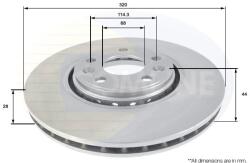 COMLINE Disc frana COMLINE ADC1582V (ADC1582V)