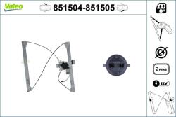 VALEO Mecanism actionare geam VALEO 851504 (851504)