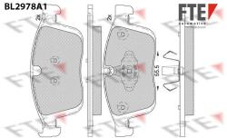 FTE set placute frana, frana disc FTE 9011224 (9011224)
