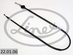 LINEX Cablu, frana de parcare LINEX 22.01. 06 (22.01.06)