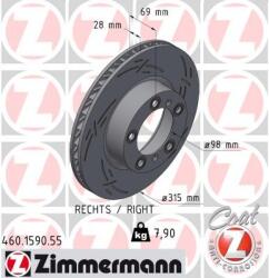 ZIMMERMANN Disc frana ZIMMERMANN BLACK Z 460.1590. 55 (460.1590.55)