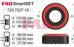 Fag Set rulment roata FAG 723 7027 10 (723 7027 10)