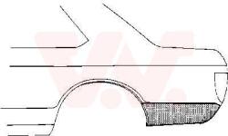 VAN WEZEL Panou lateral VAN WEZEL 3755.34 (3755.34)