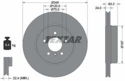 TEXTAR Disc frana TEXTAR 92182503 (92182503)