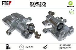 FTE Etrier frana FTE 9290375 (9290375) - automobilus