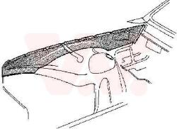 VAN WEZEL Aripa interioara VAN WEZEL 3723219 (3723219)