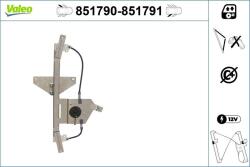 VALEO Mecanism actionare geam VALEO 851791 (851791)