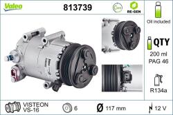 VALEO Compresor, climatizare VALEO REMAN 813739 (813739)
