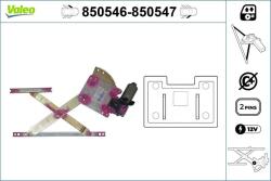 VALEO Mecanism actionare geam VALEO 850547 (850547)