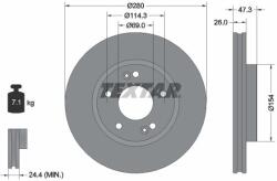 TEXTAR Disc frana TEXTAR 92133903 (92133903)