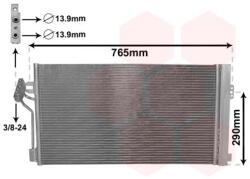 VAN WEZEL Condensator, climatizare VAN WEZEL 30005352 (30005352)