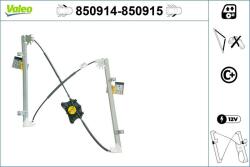 VALEO Mecanism actionare geam VALEO 850914 (850914)
