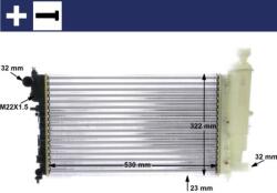 MAHLE Radiator, racire motor MAHLE BEHR CR 468 000S (CR 468 000S)