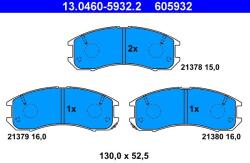 ATE set placute frana, frana disc ATE 13.0460-5932.2 (13.0460-5932.2)