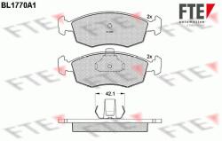 FTE set placute frana, frana disc FTE 9010340 (9010340)