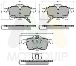 MOTAQUIP set placute frana, frana disc MOTAQUIP LVXL1116 (LVXL1116)