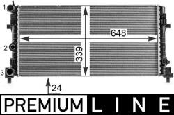 MAHLE Radiator, racire motor MAHLE BEHR *** PREMIUM LINE *** CR 2082 000P (CR 2082 000P)