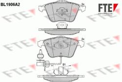FTE set placute frana, frana disc FTE 9010495 (9010495)