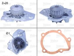 VALEO Pompă de apă, răcire motor VALEO 506011 (506011)