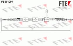 FTE Cablu, frana de parcare FTE 9250002 (9250002)