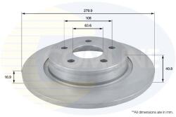 COMLINE Disc frana COMLINE ADC1229 (ADC1229)