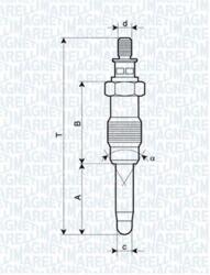Magneti Marelli Bujie incandescenta MAGNETI MARELLI 062587001304 (062587001304)