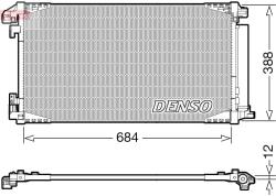 DENSO Condensator, climatizare DENSO DCN50119 (DCN50119)