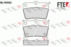 FTE set placute frana, frana disc FTE 9010543 (9010543)