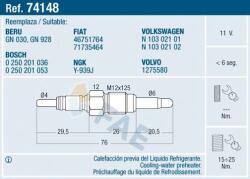 FAE Bujie incandescenta FAE 74148 (74148)