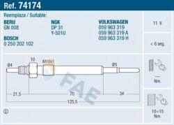FAE Bujie incandescenta FAE 74174 (74174)