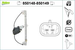 VALEO Mecanism actionare geam VALEO 850149 (850149)