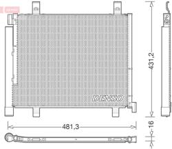 DENSO Condensator, climatizare DENSO DCN32023 (DCN32023)