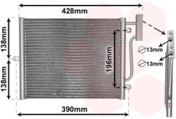 VAN WEZEL Condensator, climatizare VAN WEZEL 74005038 (74005038)