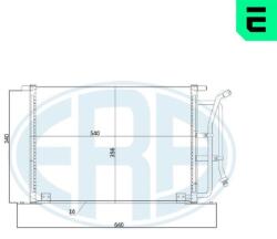 ERA Condensator, climatizare ERA 667206 (667206)
