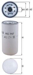 MAHLE filtru combustibil MAHLE KC 757 (KC 757) - automobilus