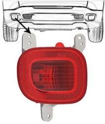 VAN WEZEL Lumina de ceata spate VAN WEZEL 2128929 (2128929)