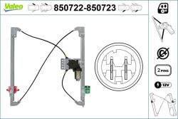 VALEO Mecanism actionare geam VALEO 850722 (850722)