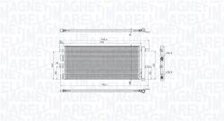 Magneti Marelli Condensator, climatizare MAGNETI MARELLI 350203103900 (350203103900) - automobilus