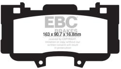 EBC Brakes set placute frana, frana disc EBC Brakes DP33042C (DP33042C)