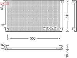 DENSO Condensator, climatizare DENSO DCN21014 (DCN21014)