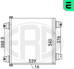 ERA Condensator, climatizare ERA 667123 (667123)