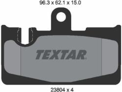 TEXTAR set placute frana, frana disc TEXTAR 2380401 (2380401)