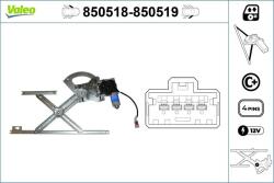 VALEO Mecanism actionare geam VALEO 850519 (850519)