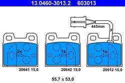 ATE set placute frana, frana disc ATE 13.0460-3013.2 (13.0460-3013.2)