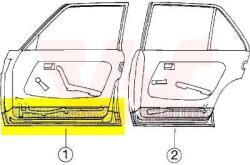 VAN WEZEL Usa, caroserie VAN WEZEL 3010275 (3010275)