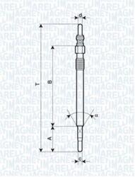 Magneti Marelli Bujie incandescenta MAGNETI MARELLI 062900047304 (062900047304)