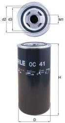 MAHLE Filtru ulei MAHLE OC 41 (OC 41)