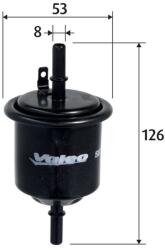 VALEO filtru combustibil VALEO 587116 (587116)