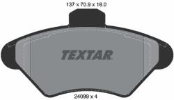 TEXTAR set placute frana, frana disc TEXTAR 2409901 (2409901)