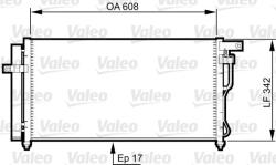 VALEO Condensator, climatizare VALEO 814350 (814350)